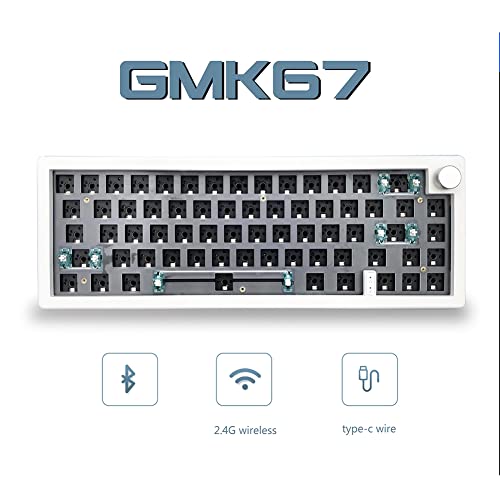 Kit Clavier Mécanique GMK67 RGB Bluetooth 2.4G sans Fil Custom