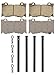 Wagner Brake ThermoQuiet QC1346 Ceramic Disc Brake Pad Set
