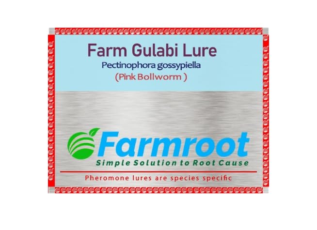 Farmroot Fly Lure with Trap for Pink Bollworm (Pectinophora gossypiella pheromone Lure)-image-32