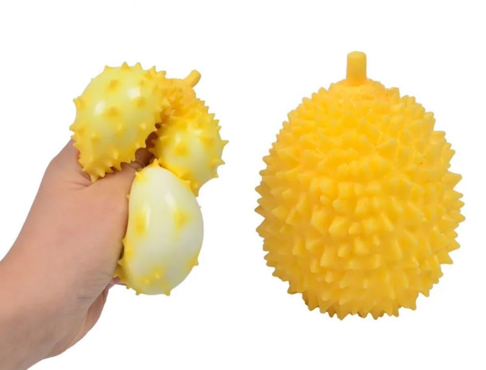 TD CREATIONS 3D Squishy Squeeze Vent Pinch Funny Durian for Stress Anxiety Relief (Orange PEAR) (B0CXPBPQFG) Amazon Price History, Amazon Price Tracker