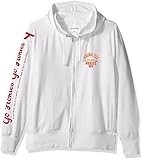 camp david damen jeans Super weiche angeraute Fleece Camp David Damen Startlet Slouch Fit Full Zip Kapuze, Damen, Startlet, weiß