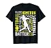 Softball tipografia parola arte divertente pastella caraffa Catcher Maglietta
