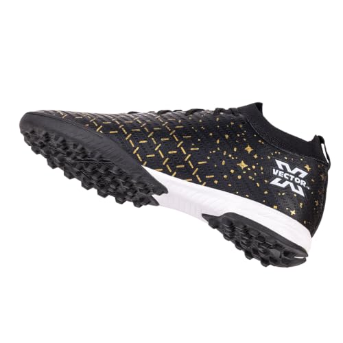 Image of Vector X Turf Shoe For Men Rubber Studs with Synthetic Leather Upper, Lightweight EVA Phylon Insole Give More Comfort, Cushioning & Grip|for Outdoor Sports training on Hard & Artificial Grass Surfaces