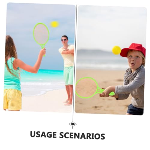 Raqueta de tenis Luxshiny con pelota para juego al aire libre miniatura 3