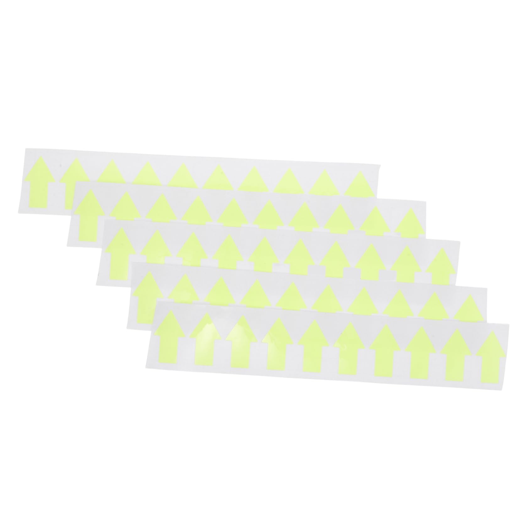 Toddmomy 50pcs Luminous Stickers Glow-in-The-Dark Adhesive Labels Decals Easy Install Home Decor Lightweight Convenient Storage