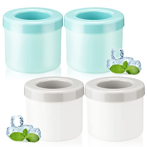 Mumufy Molde de Cubos de Hielo de Silicona Cilíndrico 4 Pzs miniatura 1