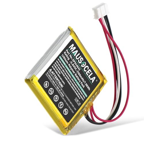 MAUSOCELA 2100mAh SP944643 Replacement Battery, Compatible with Logitech Ultimate Ears Wonderboom, UE Wonderboom, Wonderboom 2, 984-000851, 984-000839