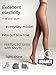 Conte Control Top Tension Semi Opaque Pantyhose Tights with Silky Matte Effect Nuance 40 Den, Nude (Natural), XXX-Large
