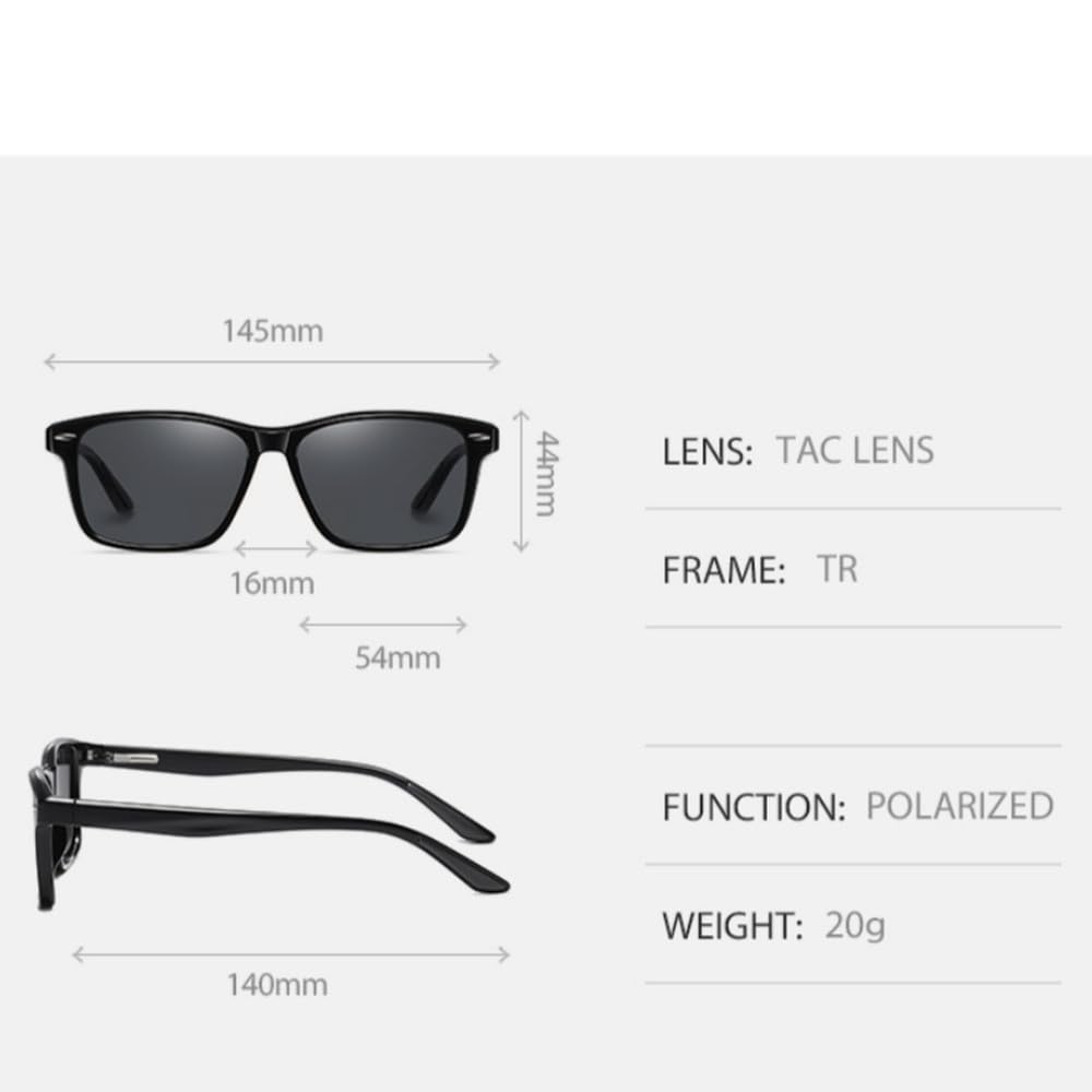 Gafas de sol polarizadas UV400 TR90 para pesca al aire libre, antirreflejos, con protección para los ojos.
