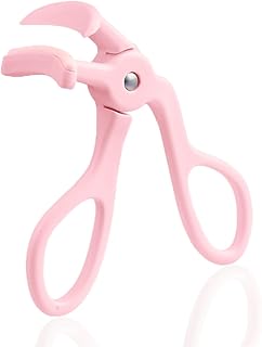Eyelash Curlers, Pink Eyelash Curler with 2 Silicone Refill Pads Premium Eye Lash Curler Best Seller for No Pinching or Pulling Lash Curler Makeup Tool for Women and Girls 24 Hours Eyelash Curl