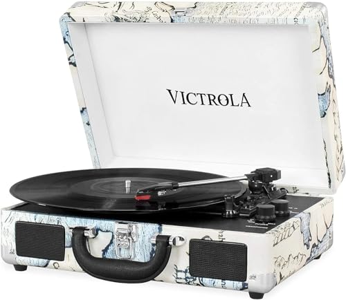 Victrola Journey Portable Record Player...