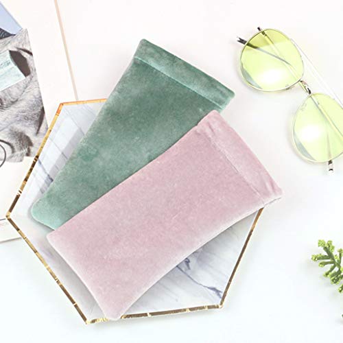 kowaku Bolsa de óculos para armazenamento seguro de óculos, rosa