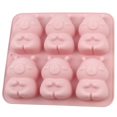 Molde de Silicona para Cubos de Hielo Animal Divertido miniatura 1