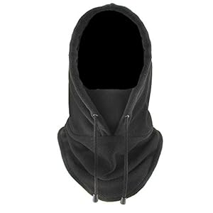 Bivakmuts, Winddichte Kap, Warm Fleece Gezichtsmasker, Winddicht, Koude Bescherming, Ademende Universele Maat