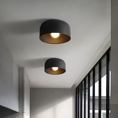 Plafonnier encastré moderne blanc E26 pour couloir et entrée