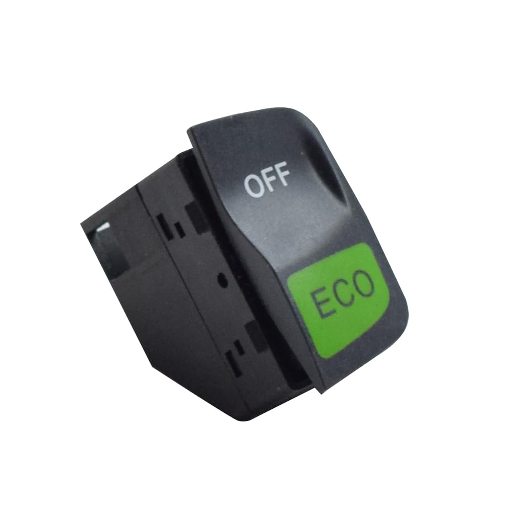 Interrupteur ECO OFF pour Benz Smart Fortwo 451 2008-2015 | Interrupteur marche/arrêt avant durable A4518204410 (Noir)