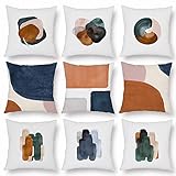 Photo Gallery wevgouo 6 federe per cuscino in stile tulipano fragola, motivo federa, per divano, casa, soggiorno, camera da letto, decorazione per interni, 45 x 45 cm 4 Photo Gallery wevgouo 6 federe per cuscino in stile tulipano fragola, motivo federa, per divano, casa, soggiorno, camera da letto, decorazione per interni, 45 x 45 cm 4