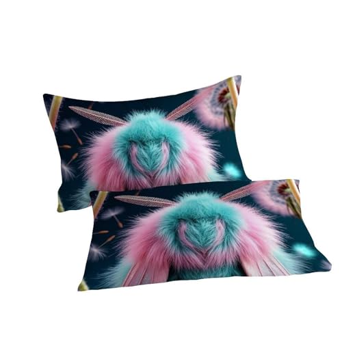 Housse de couette imprimé 3D abeille en microfibre douce super king - 7