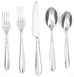 Cambridge Silversmiths Soiree Mirror 30-Piece Flatware Set