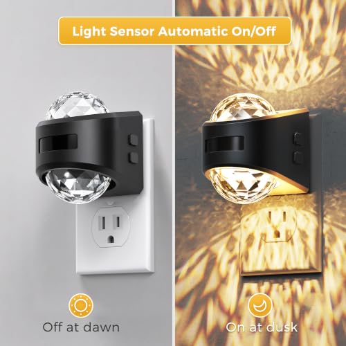 Image of L LOHAS LED Night Lights Plug into Wall,Motion Sensor Night Light, Dimmable