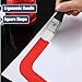 Bates- Flat Paddle Paint Brush Set, 3 Pack, Nylon Bristles Painting Brushes, Ergonomic Handle, Art Brushes for Acrylic Painting, Flat Paint Brush, Artist Paint Brushes for Acrylic Painting