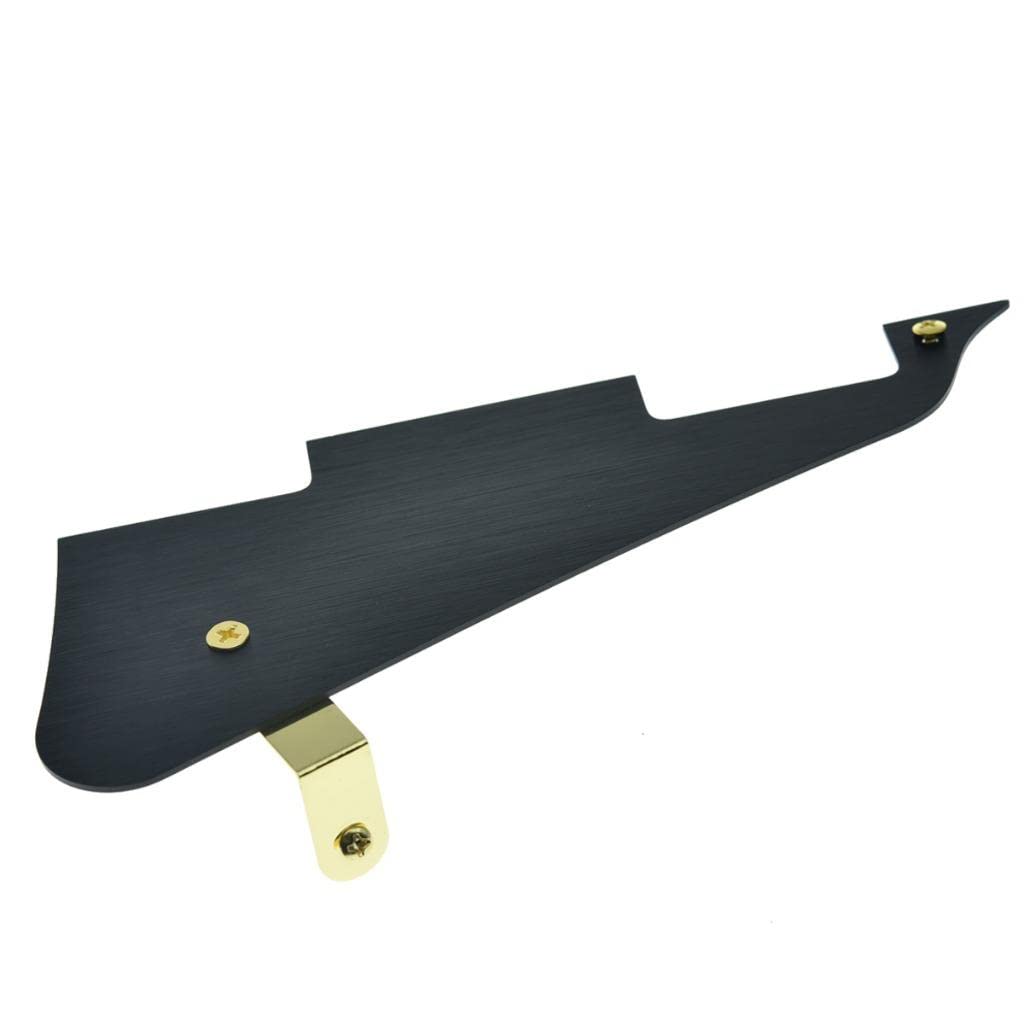 Golpeador De Aluminio Anodizado Negro Para Epiphone Les Paul - Con Soporte Y Tornillos Incluidos