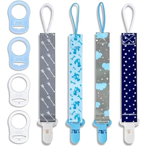 Attache Tétine ZUOQIANG 4PCS Cover