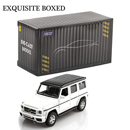 Image of TOKAXI 1 /36 Scale Mercedes Benz AMG G63 Diecast Cars Models,Pull Back Vehicles G Wagon Toy Cars,Cars Gifts for Boys Girls