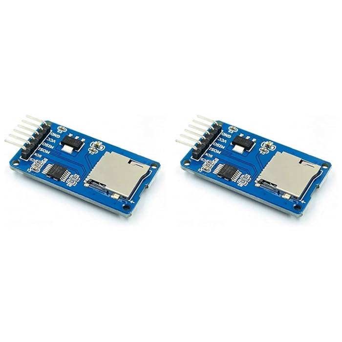 (2 pc) flyrobo micro sd card reader module for