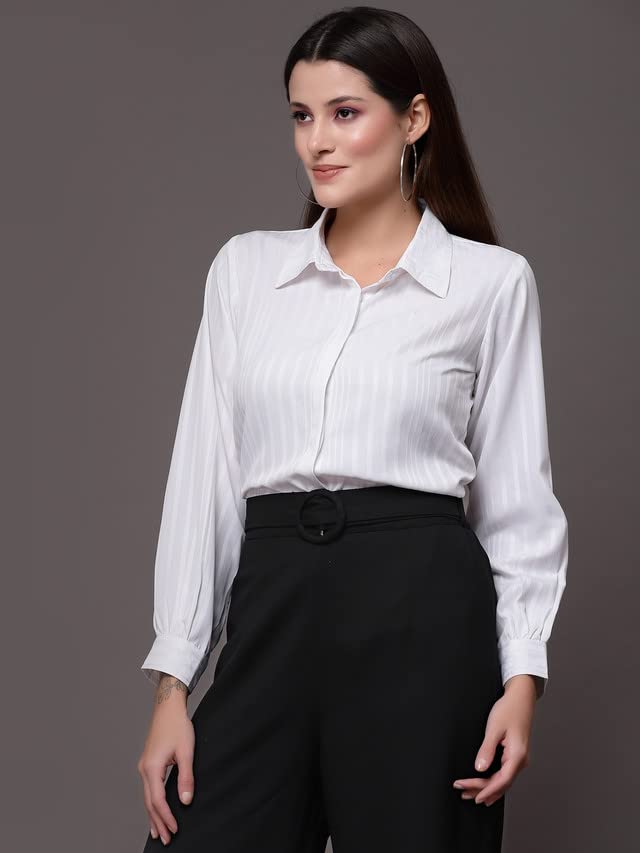 Image of Selvia Women's Polyester Regular Fit Shirt