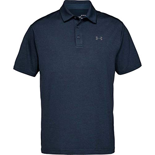 Under Armour Playoff 2.0, Polo Uomo, Blu (Academy