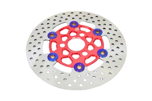 Amazon | KN企画 アドレスV125 ビッグローター200mm [レッド DISK単品