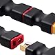 TQPXZO 4 Stück XT60 XT-60 Stecker Buchse Stecker Adapter für RC Lipo Ladegerät Batterieanschlüsse