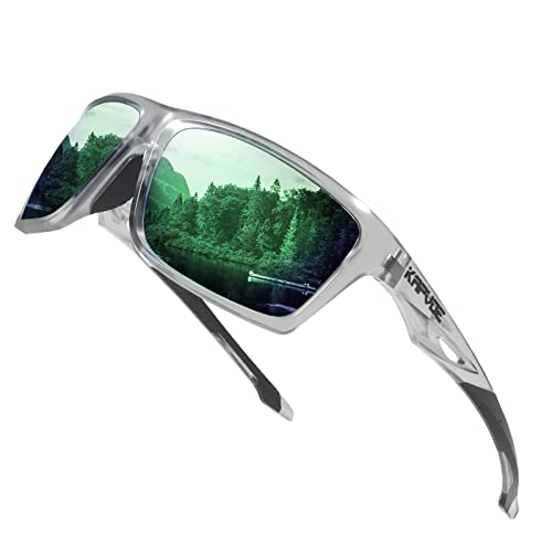 KAPVOE Gafas Deportivas Polarizadas Alta Definición lente Alto Contraste Para Hombres Mujeres Ciclismo Correr Conducir Pesca Golf 08 Cover