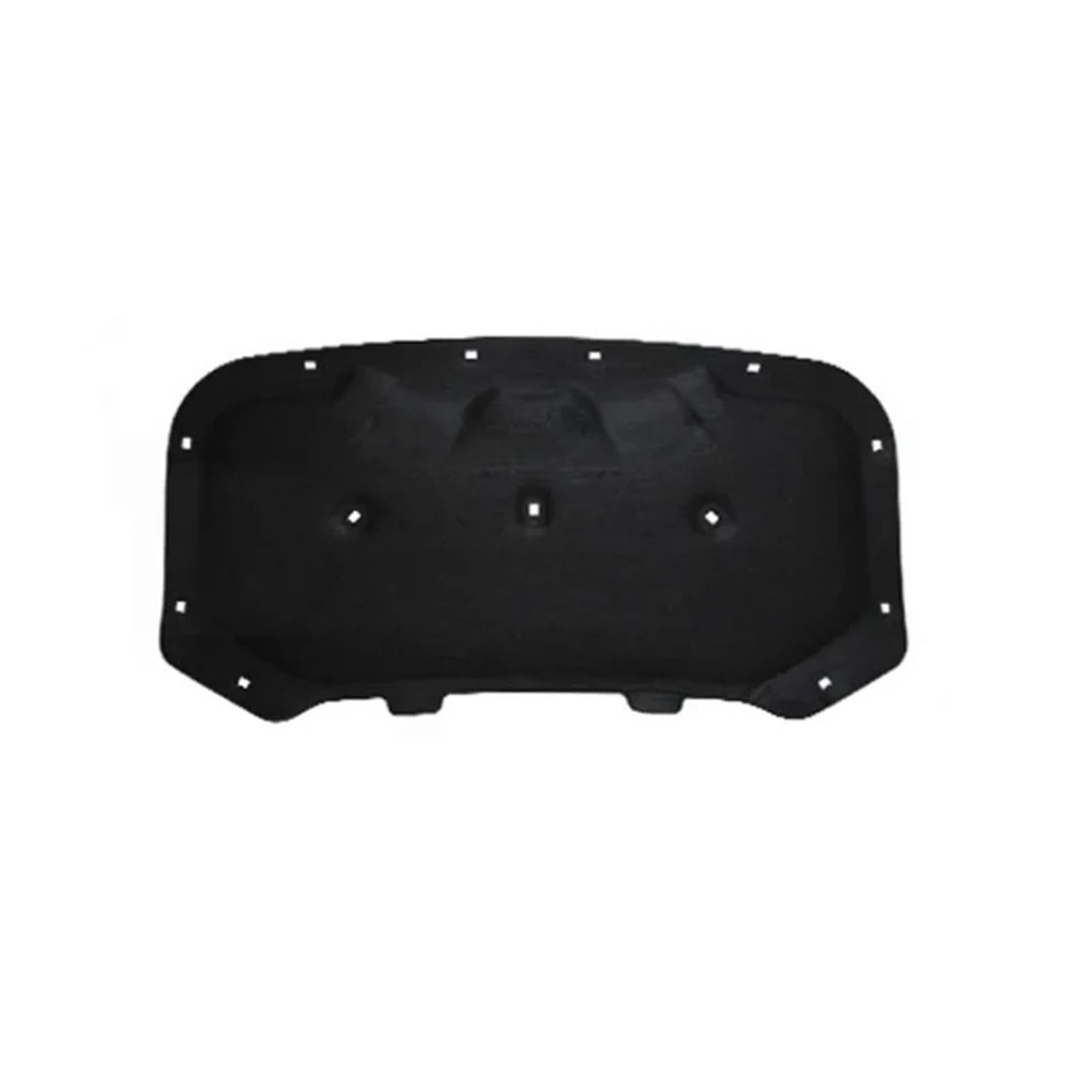Ltusgt Type A Car Hood Insulation Pad For Vw For Taos For Tharu 2018~2025 Car Engine Hood Pad Black Silver Front Engine Sound Insulation Carpet Rug Car Accessories(Type A)