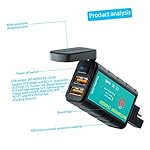 Gatuida-1-Set-Motorcycle-Charger-Dual-USB-Cable-Adapter-Motorcycle-Charging-Adapter-Motorcycle-USB-Charger-Motorcycle-Phone-Charger-Car-SAE-Phone-Charger-SAE-to-USB-Cable-Adapter