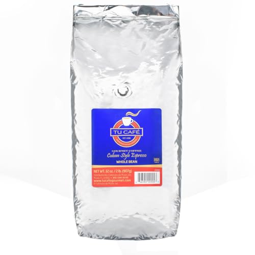 Tu Café Gourmet Whole Bean Espresso Coffee Gold 2lbs miniatura 1
