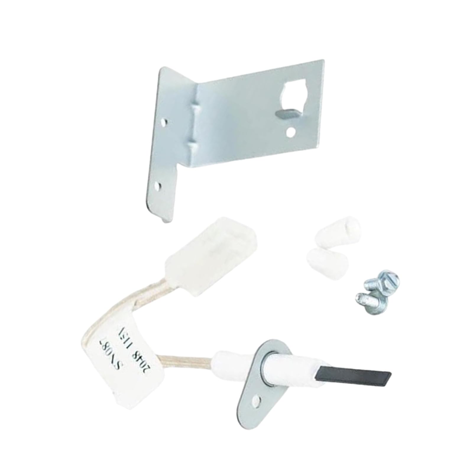 Linvimia Multicolor Universals Hot Surfaces Ignitors With Mounting Brackets Silicon Nitride Rod For Gas-Fired Appliances Heater Furnaces Quickly Start Hot Surfaces Igniters