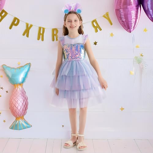 Girls Dresses for Dress Up Toddler Girls Halloween Costumes Party Princess Dress Birthday Outfit2