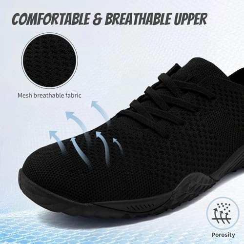 WCIDFY Barefoot Shoes Women Zero Drop Gym Walking Shoes Non Slip Minimalist Tennis Lightweight Breathable Yoga Sneakers2