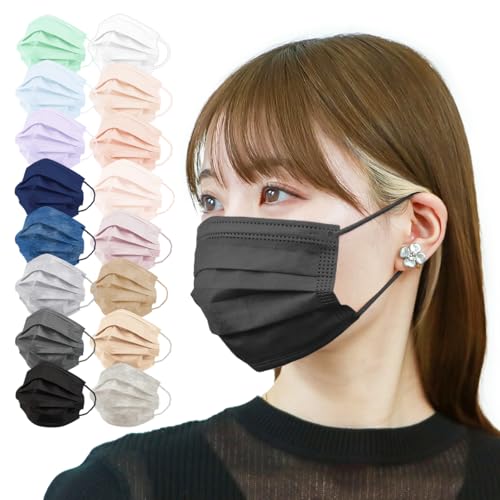 [EFCEFCf] WEIMALL }XN 50 J[}XN 17.5cm×9.5cm ӂTCY 10 ɂȂȂ sDz}XN erŏЉ jAXJ[ (ubN)