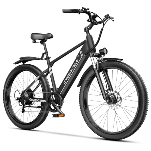 YorkE 26“ Electric Bike for Adult,750W Peak, up 80 Miles Removable Battery Ebike,Adult Electric Bicycles for All Terrain,Men Women E Bike, 7-Speed image 19