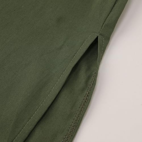 Generic Robes For Men Big and Tall Kaftan Men Thobe with Pocket Muslim Stand Up Collar Men Thobe Long Sleeve Kaftan Thobe4