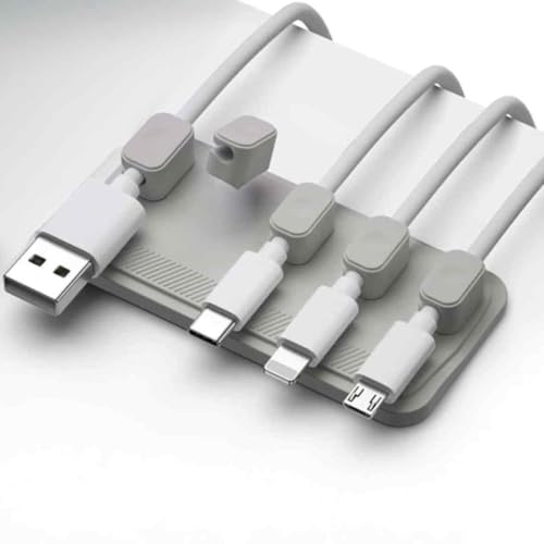 [AiO JAPAN] �}�O�l�b�g�� �P�[�u���z���_�[ �����^ �[Ver2�[ �P�[�u�� �R�[�h �I�[�K�i�C�U�[ ���Ή� 5�{ (�O���[)