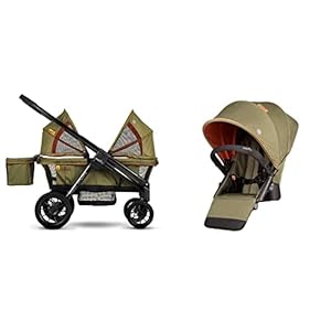 Evenflo Pivot Xplore All-Terrain Stroller Wagon with Second Seat (Gypsy)
