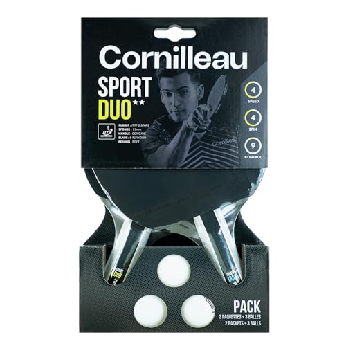 Cornilleau Sport Pack Duo ITTF Onaylı Masa Tenisi 2 Raket + 3 Top Set