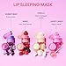 LANEIGE Day and Night Berry Lip Duo Bundle: Lip Sleeping Mask & Lip Glowy Balm Bundle with Vitamin C, Murumuru Seed & Shea Butter, Antioxidants for Flaky Dry Lips