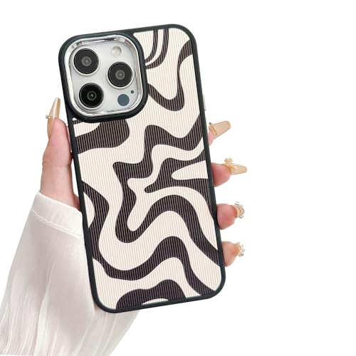 Coque iPhone 13 Pro Max similicuir eau parfaite pour le bureau et les sorties