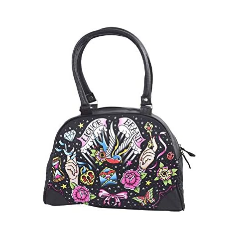 Liquor Brand True Love Flash Tattoo Sparrow Tattoo Art Bowling Bag Cover