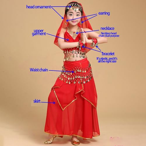 Girls Outfits Set For Outdoor Performances Comfortable Elastic Fabric Versatile All Seasons Easy Wash Hand4